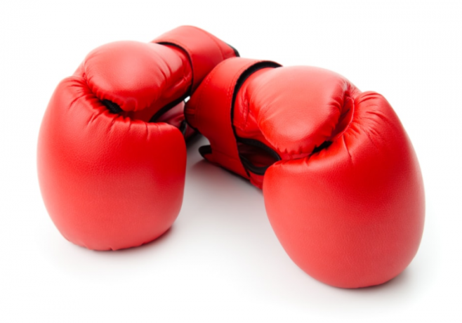 Боксерские перчатки из пенополиуретана